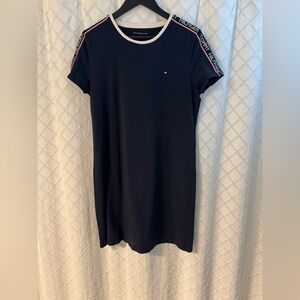 Tommy Hilfiger Blue Polo Dress Relaxed Fit